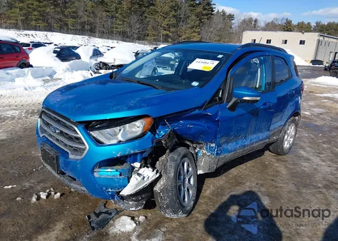 2019 Ford Ecosport Se from USA, damaged, VIN MAJ6S3GL8KC257341